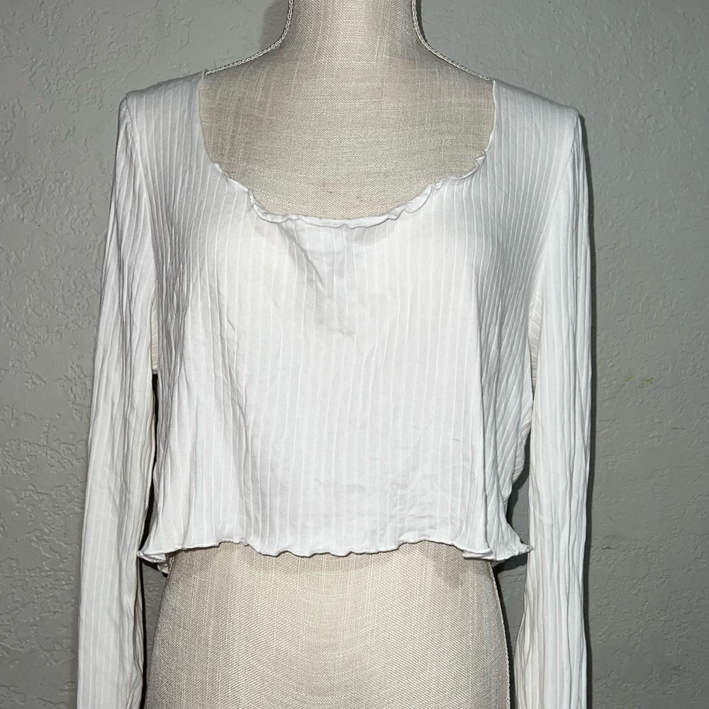 SHEIN top crop shirt